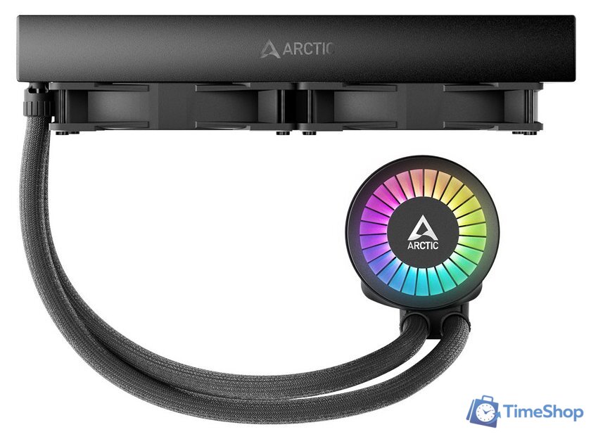 Система жидкостного охлаждения для процессора Arctic Liquid Freezer III 280 A-RGB Black ACFRE00143A - Изображение №5 — Интернет-магазин Time-Shop