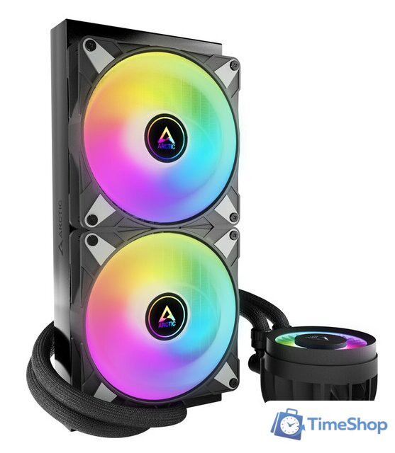 Система жидкостного охлаждения для процессора Arctic Liquid Freezer III 280 A-RGB Black ACFRE00143A - Изображение №4 — Интернет-магазин Time-Shop