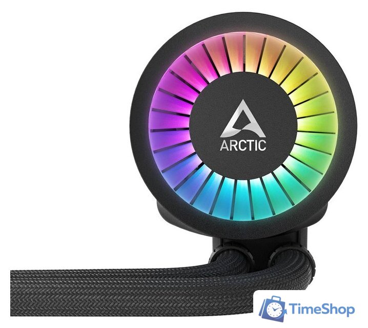 Система жидкостного охлаждения для процессора Arctic Liquid Freezer III 280 A-RGB Black ACFRE00143A - Изображение №7 — Интернет-магазин Time-Shop