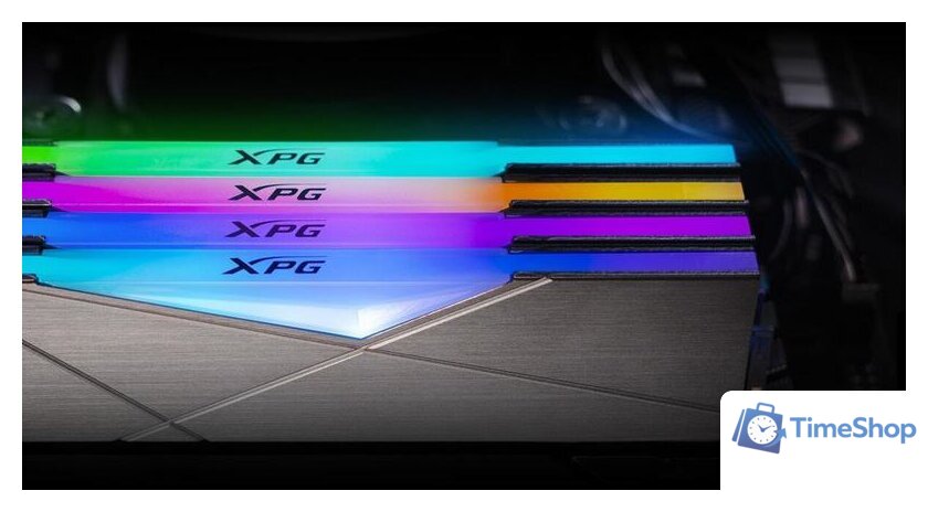 Оперативная память ADATA XPG Spectrix D50 RGB 2x8GB DDR4 PC4-25600 AX4U32008G16A-DT50 - Изображение №4 — Интернет-магазин Time-Shop