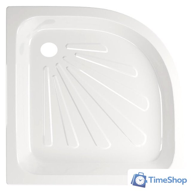 Душевой поддон Tivoli 80x80x15 (полукруглый) - Изображение №1 — Интернет-магазин Time-Shop