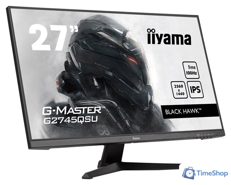 Игровой монитор iiyama G-Master Black Hawk G2745QSU-B1 - Изображение №5 — Интернет-магазин Time-Shop