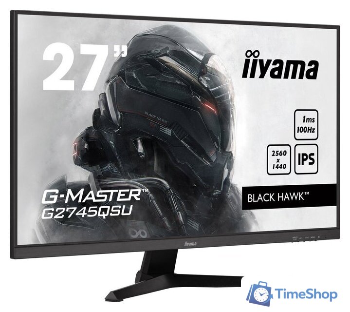 Игровой монитор iiyama G-Master Black Hawk G2745QSU-B1 - Изображение №3 — Интернет-магазин Time-Shop
