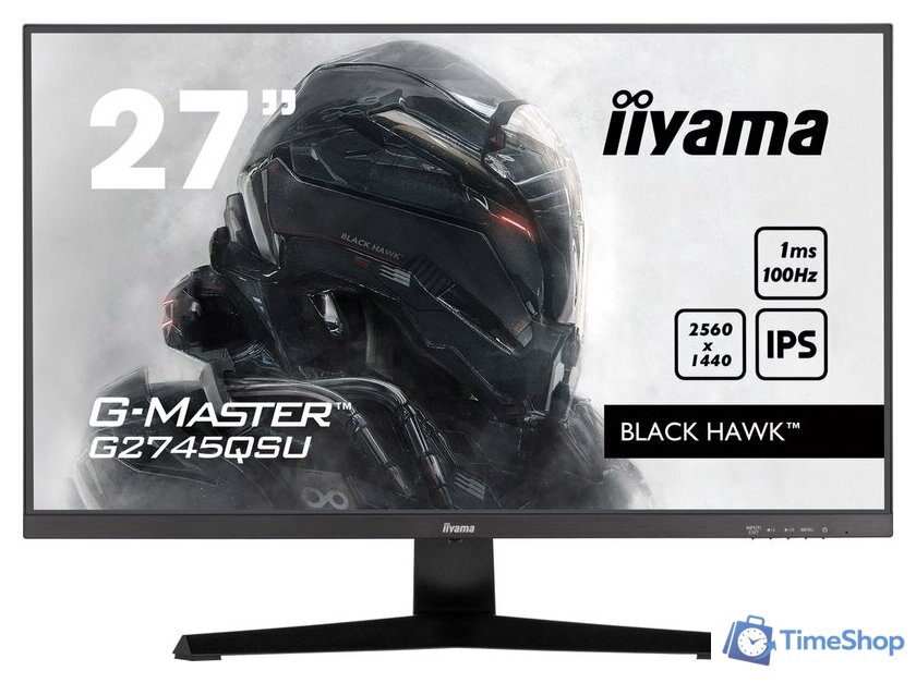 Игровой монитор iiyama G-Master Black Hawk G2745QSU-B1 - Изображение №1 — Интернет-магазин Time-Shop