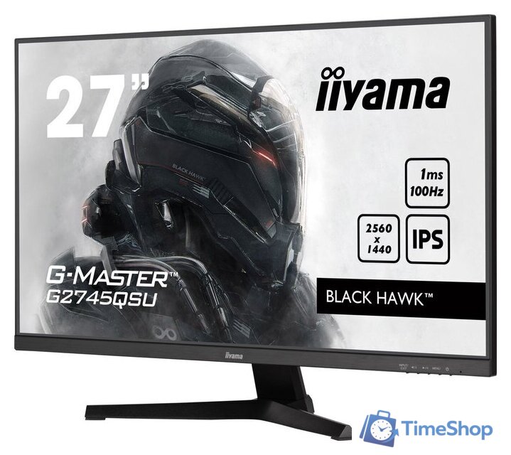Игровой монитор iiyama G-Master Black Hawk G2745QSU-B1 - Изображение №6 — Интернет-магазин Time-Shop