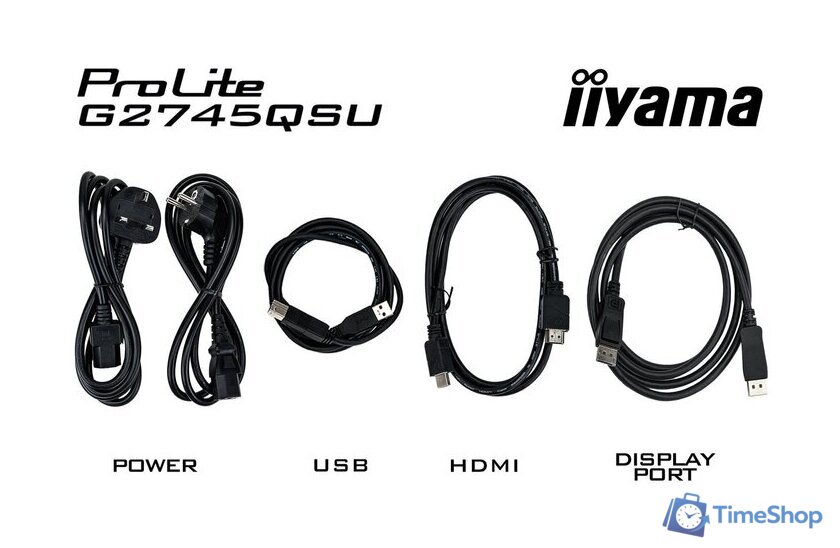 Игровой монитор iiyama G-Master Black Hawk G2745QSU-B1 - Изображение №2 — Интернет-магазин Time-Shop