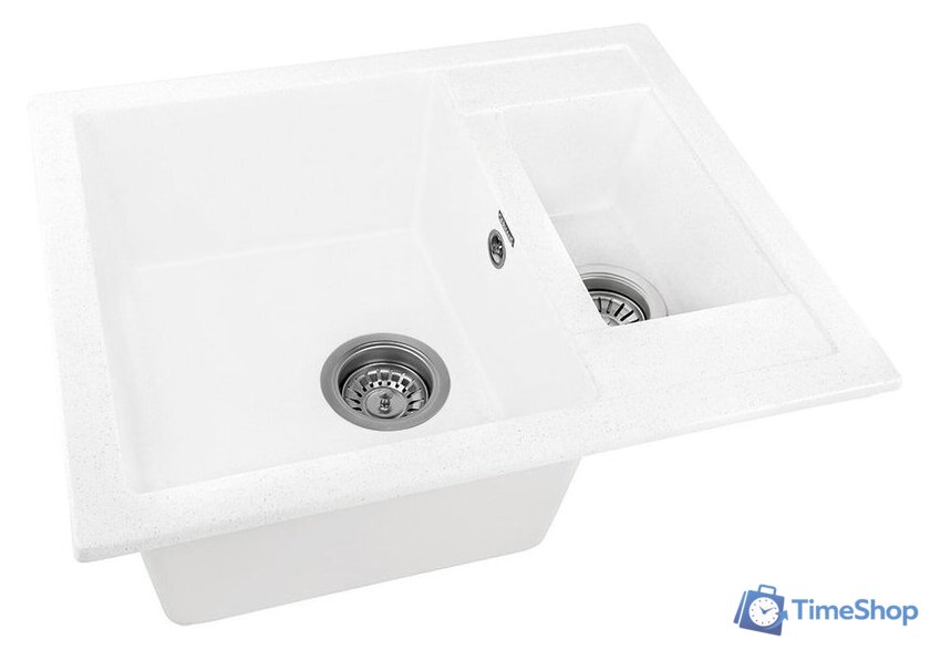 Кухонная мойка Gerhans C01 (белый) - Изображение №3 — Интернет-магазин Time-Shop