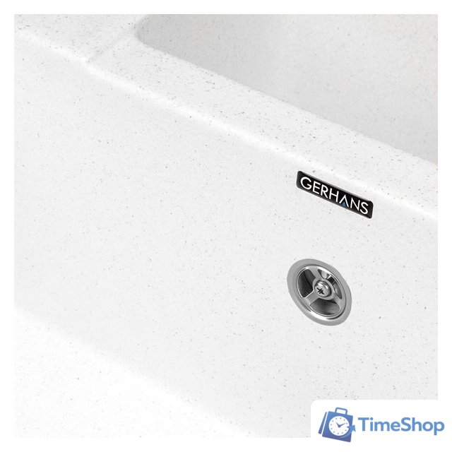 Кухонная мойка Gerhans C01 (белый) - Изображение №5 — Интернет-магазин Time-Shop