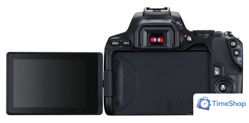 Зеркальный фотоаппарат Canon EOS 250D Kit 18-55 f/3.5-5.6 III (черный) - Изображение №8 — Интернет-магазин Time-Shop