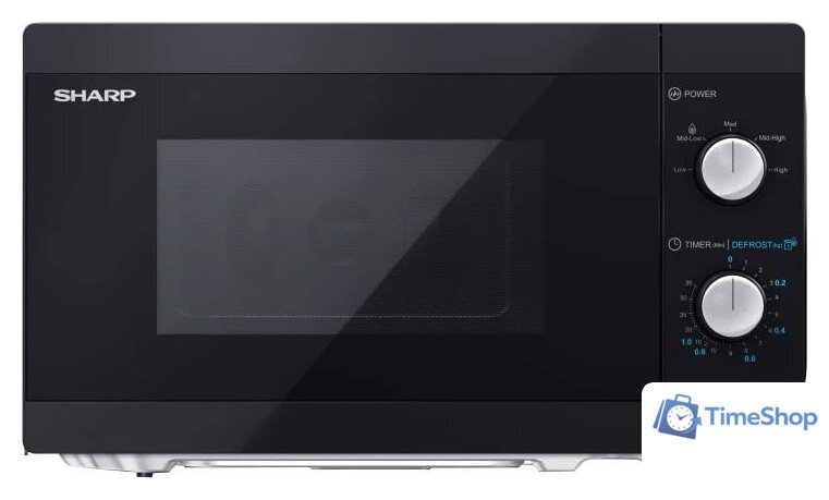 Микроволновая печь Sharp YC-MS01E-B - Изображение №1 — Интернет-магазин Time-Shop