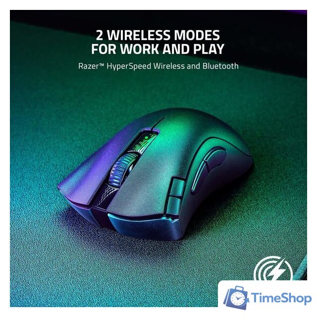Игровая мышь Razer DeathAdder V2 X HyperSpeed - Изображение №5 — Интернет-магазин Time-Shop