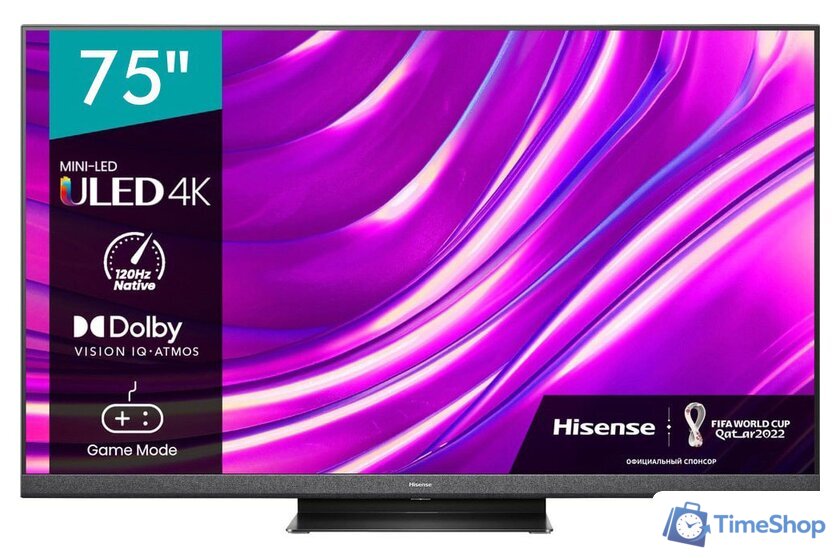 MiniLED телевизор Hisense 75U8HQ - Изображение №1 — Интернет-магазин Time-Shop