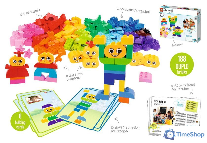Набор деталей LEGO Education 45018 Эмоциональное развитие ребенка - Изображение №2 — Интернет-магазин Time-Shop