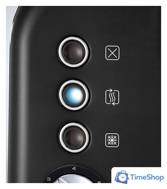 Тостер Morphy Richards Accents Black 222013 - Изображение №3 — Интернет-магазин Time-Shop