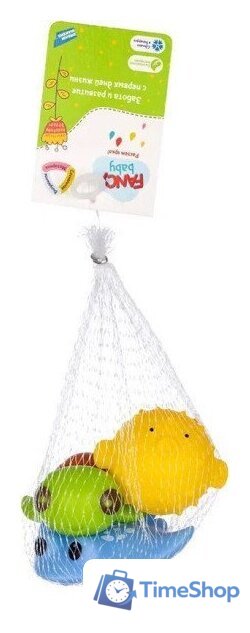 Набор игрушек для ванной Fancy Baby Морские зверюшки BATH03 - Изображение №2 — Интернет-магазин Time-Shop