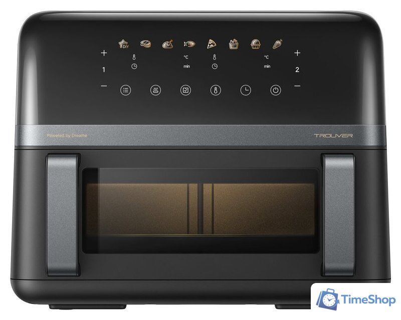 Аэрогриль (аэрофритюрница) Trouver Air Fryer FD20 Pro AF-5518ATB (черный) - Изображение №1 — Интернет-магазин Time-Shop
