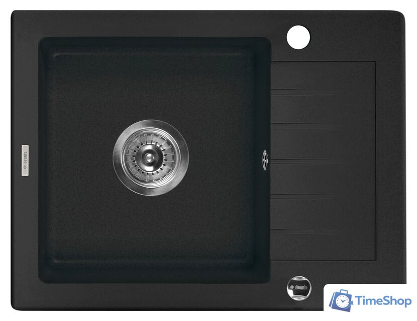 Кухонная мойка Deante Zorba ZQZ 211A (графитовый) - Изображение №1 — Интернет-магазин Time-Shop