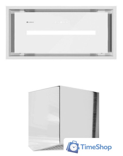 Кухонная вытяжка Globalo Saredo 60.1 + Turbina TZ 1.1 (белый) - Изображение №1 — Интернет-магазин Time-Shop