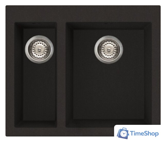 Кухонная мойка Elleci Quadra 150 Kuro K86 - Изображение №1 — Интернет-магазин Time-Shop