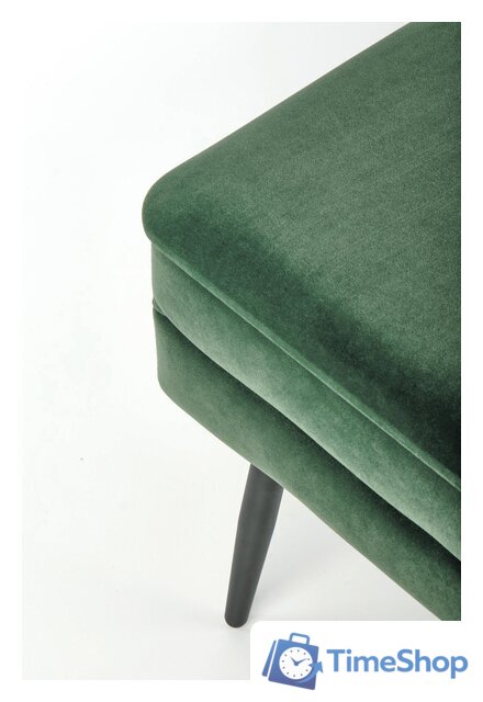 Пуфик Halmar Velva (темно-зеленый/черный) - Изображение №4 — Интернет-магазин Time-Shop