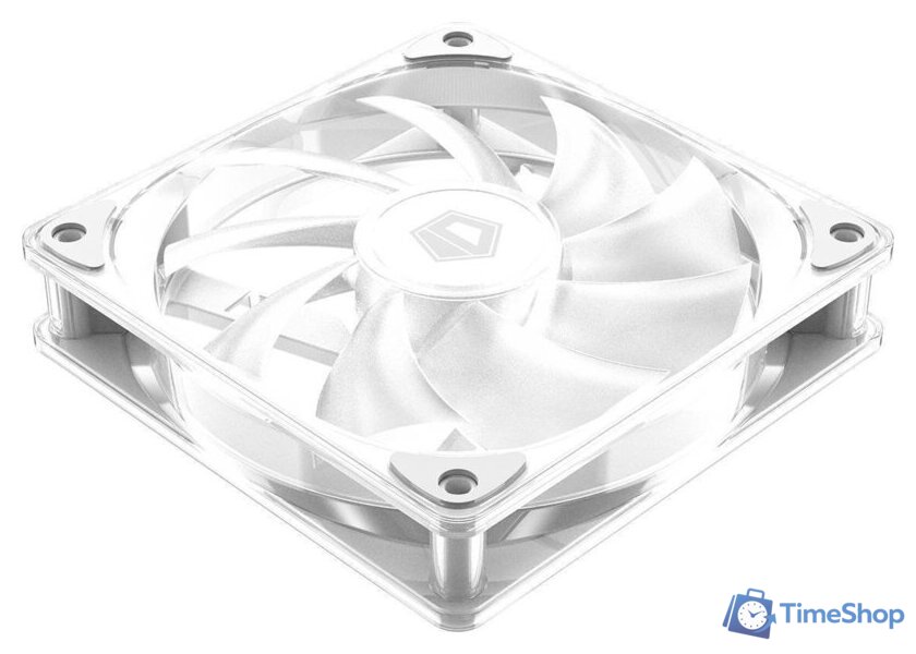 Вентилятор для корпуса ID-Cooling Crystal 120 White ARGB - Изображение №4 — Интернет-магазин Time-Shop