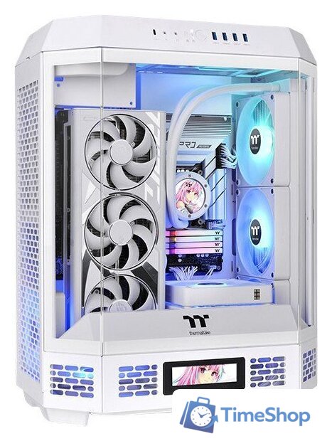 Корпус Thermaltake The Tower 600 Snow CA-1Z1-00M6WN-00 - Изображение №1 — Интернет-магазин Time-Shop