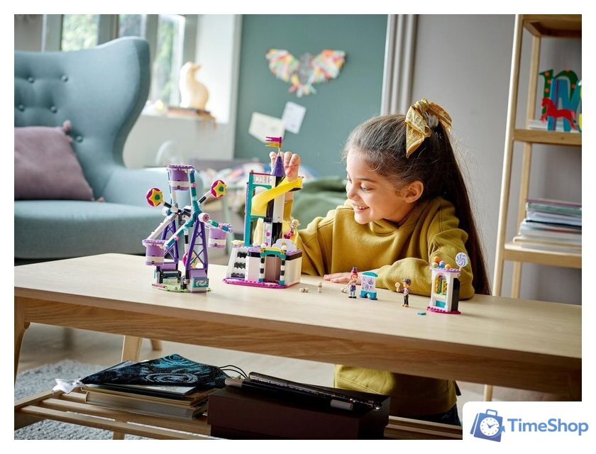 Конструктор LEGO Friends 41689 Волшебное колесо обозрения и горка - Изображение №22 — Интернет-магазин Time-Shop