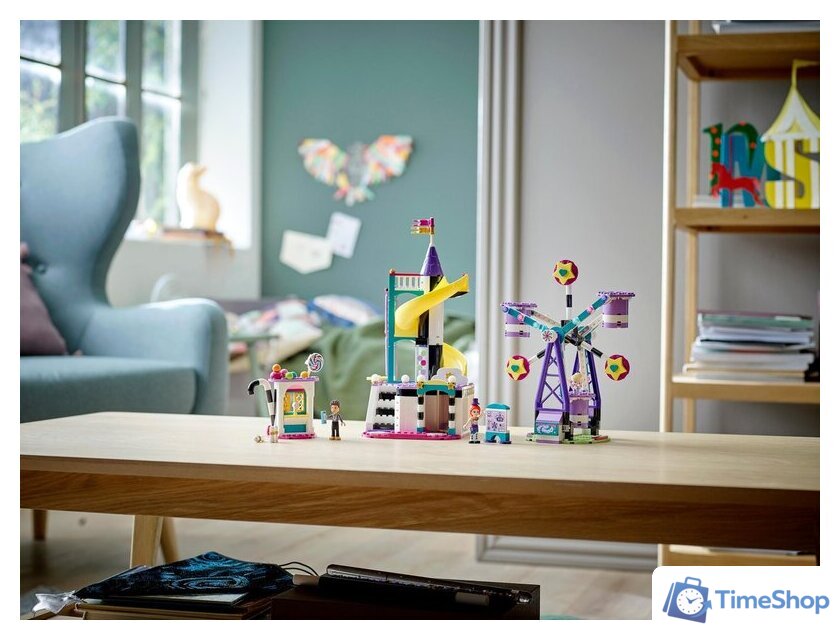Конструктор LEGO Friends 41689 Волшебное колесо обозрения и горка - Изображение №20 — Интернет-магазин Time-Shop