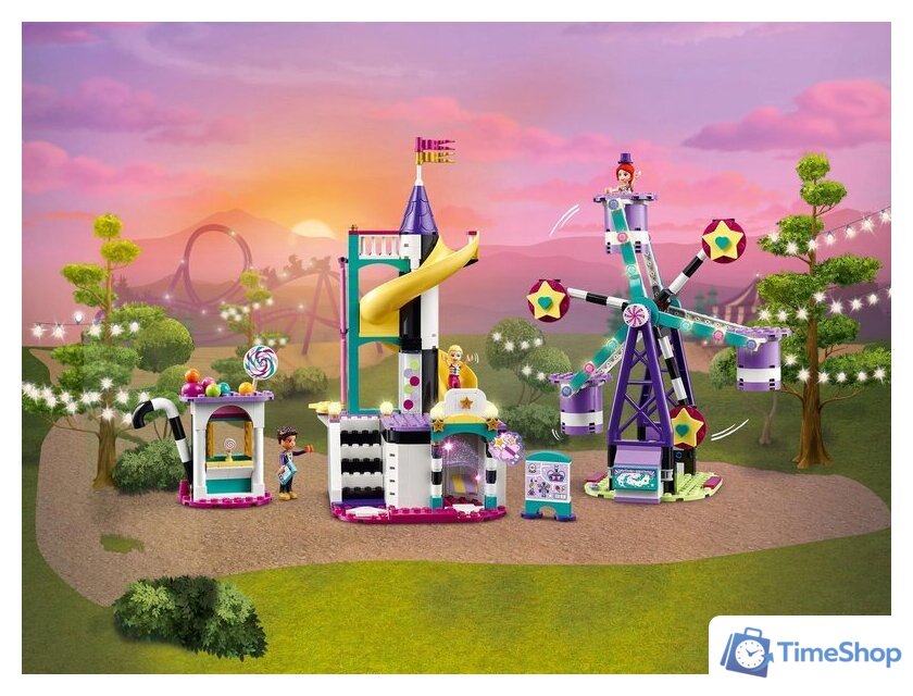 Конструктор LEGO Friends 41689 Волшебное колесо обозрения и горка - Изображение №23 — Интернет-магазин Time-Shop