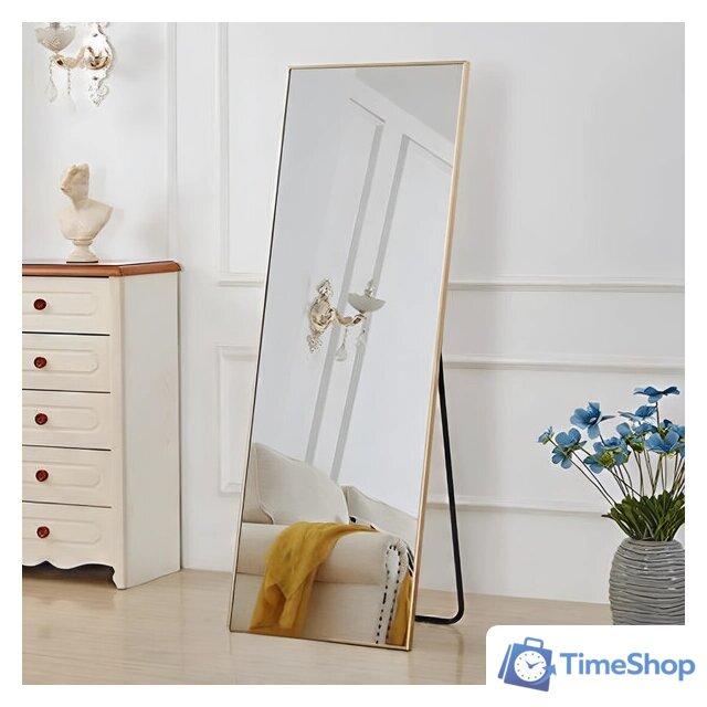 Зеркало EMZE Floor 40x150 DK23502.AUR (золото) - Изображение №3 — Интернет-магазин Time-Shop