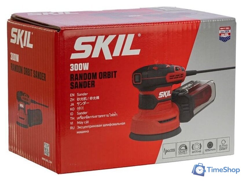 Эксцентриковая шлифмашина Skil SR2116SE00 - Изображение №9 — Интернет-магазин Time-Shop