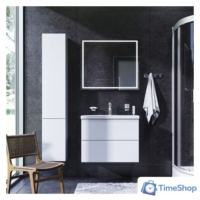  AM.PM Тумба под умывальник Gem 75 M90FHX07522WG (подвесной, белый) - Изображение №9 — Интернет-магазин Time-Shop