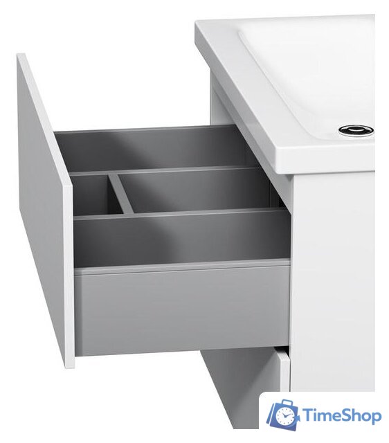  AM.PM Тумба под умывальник Gem 75 M90FHX07522WG (подвесной, белый) - Изображение №5 — Интернет-магазин Time-Shop