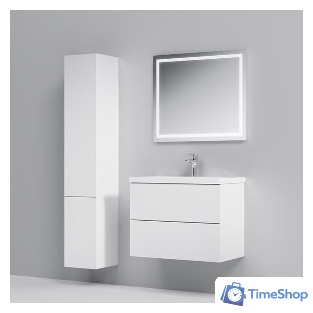  AM.PM Тумба под умывальник Gem 75 M90FHX07522WG (подвесной, белый) - Изображение №6 — Интернет-магазин Time-Shop