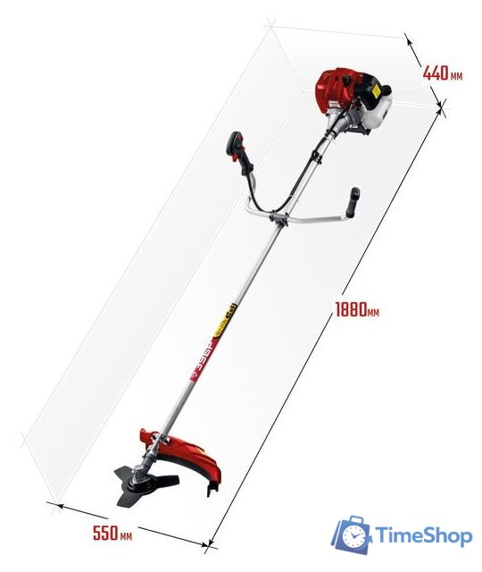 Триммер Зубр КРБ-1300 - Изображение №2 — Интернет-магазин Time-Shop