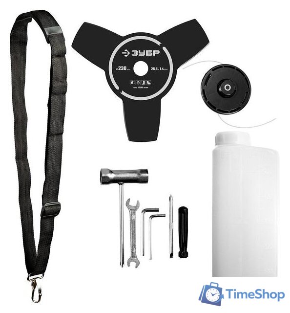 Триммер Зубр КРБ-1300 - Изображение №8 — Интернет-магазин Time-Shop