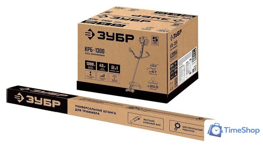 Триммер Зубр КРБ-1300 - Изображение №10 — Интернет-магазин Time-Shop