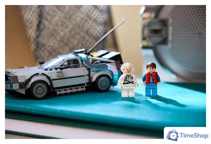 Конструктор LEGO Speed Champions 77256 Машина времени из «Назад в будущее» - Изображение №8 — Интернет-магазин Time-Shop