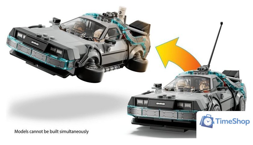 Конструктор LEGO Speed Champions 77256 Машина времени из «Назад в будущее» - Изображение №3 — Интернет-магазин Time-Shop