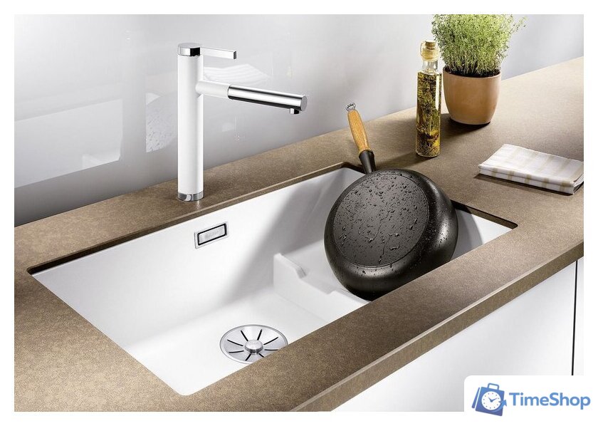 Кухонная мойка Blanco Subline 700-U Level 527355 (вулканический серый) - Изображение №2 — Интернет-магазин Time-Shop