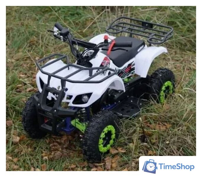 Квадроцикл AVM Grizlik 49 Max (белый) - Изображение №3 — Интернет-магазин Time-Shop