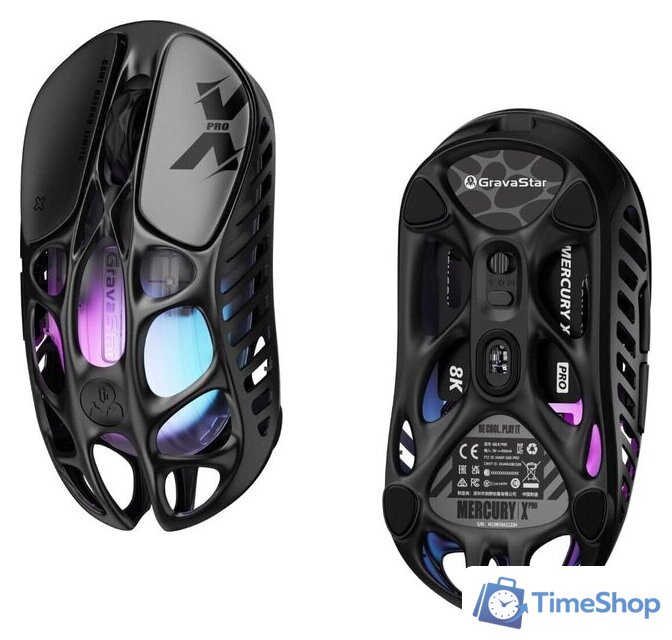 Игровая мышь Gravastar Mercury X Galaxy Black - Изображение №6 — Интернет-магазин Time-Shop