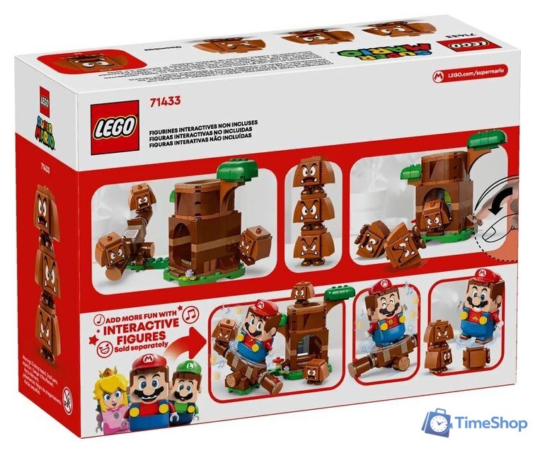 Конструктор LEGO Super Mario Детская площадка Гумбаса 71433 - Изображение №2 — Интернет-магазин Time-Shop