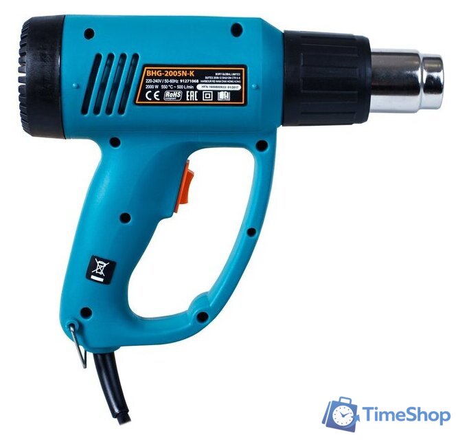 Промышленный фен Bort BHG-2005N-K - Изображение №3 — Интернет-магазин Time-Shop
