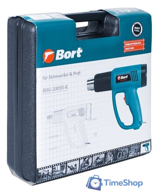 Промышленный фен Bort BHG-2005N-K - Изображение №7 — Интернет-магазин Time-Shop
