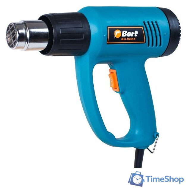 Промышленный фен Bort BHG-2005N-K - Изображение №1 — Интернет-магазин Time-Shop