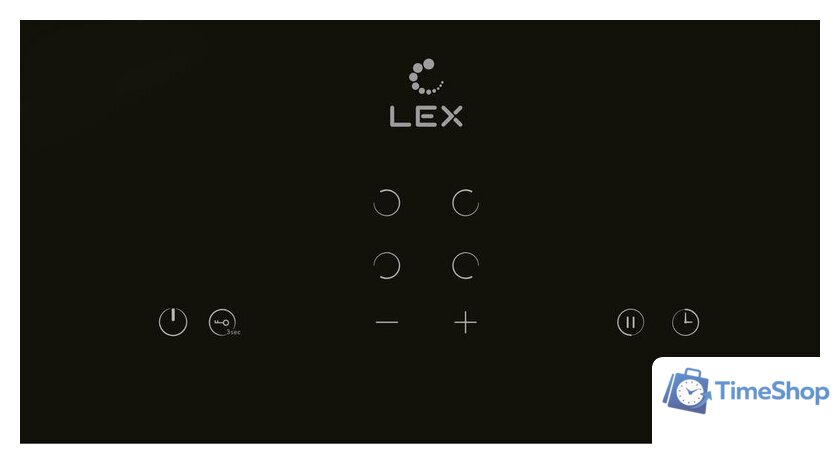 Варочная панель LEX EVH 640A BL - Изображение №2 — Интернет-магазин Time-Shop