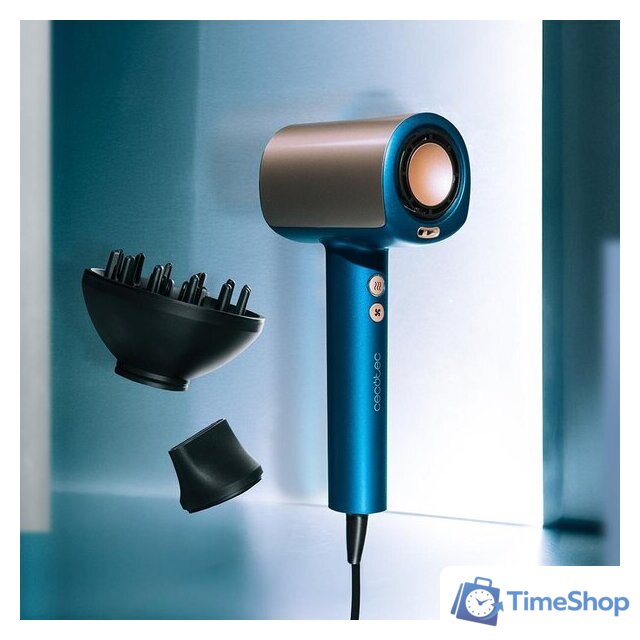 Фен Cecotec DryGlam Nano Plasma Blue A01_EU01_101439 - Изображение №4 — Интернет-магазин Time-Shop