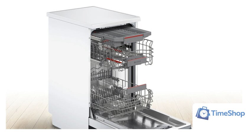Отдельностоящая посудомоечная машина Bosch Seria 4 SPS4HMW49E - Изображение №4 — Интернет-магазин Time-Shop