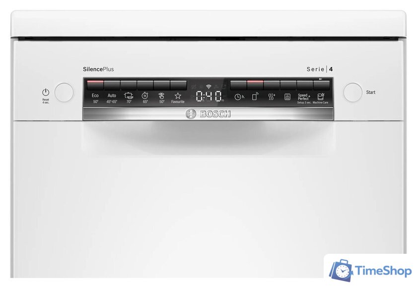 Отдельностоящая посудомоечная машина Bosch Seria 4 SPS4HMW49E - Изображение №2 — Интернет-магазин Time-Shop